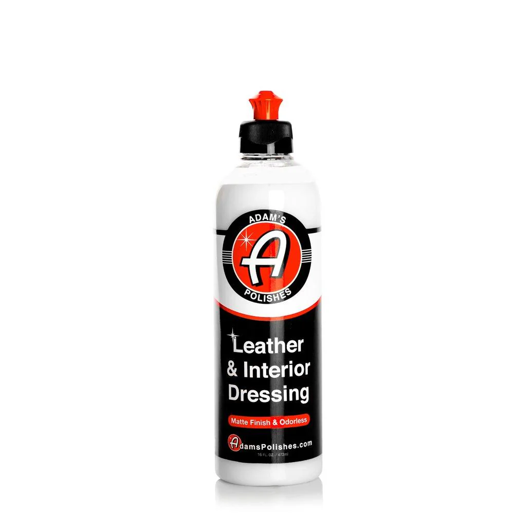 Adam's Leather & Interior Dressing 16oz
