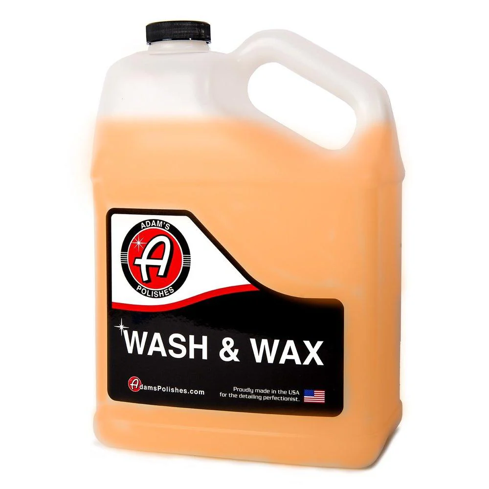 Adam's Wash & Wax 128oz