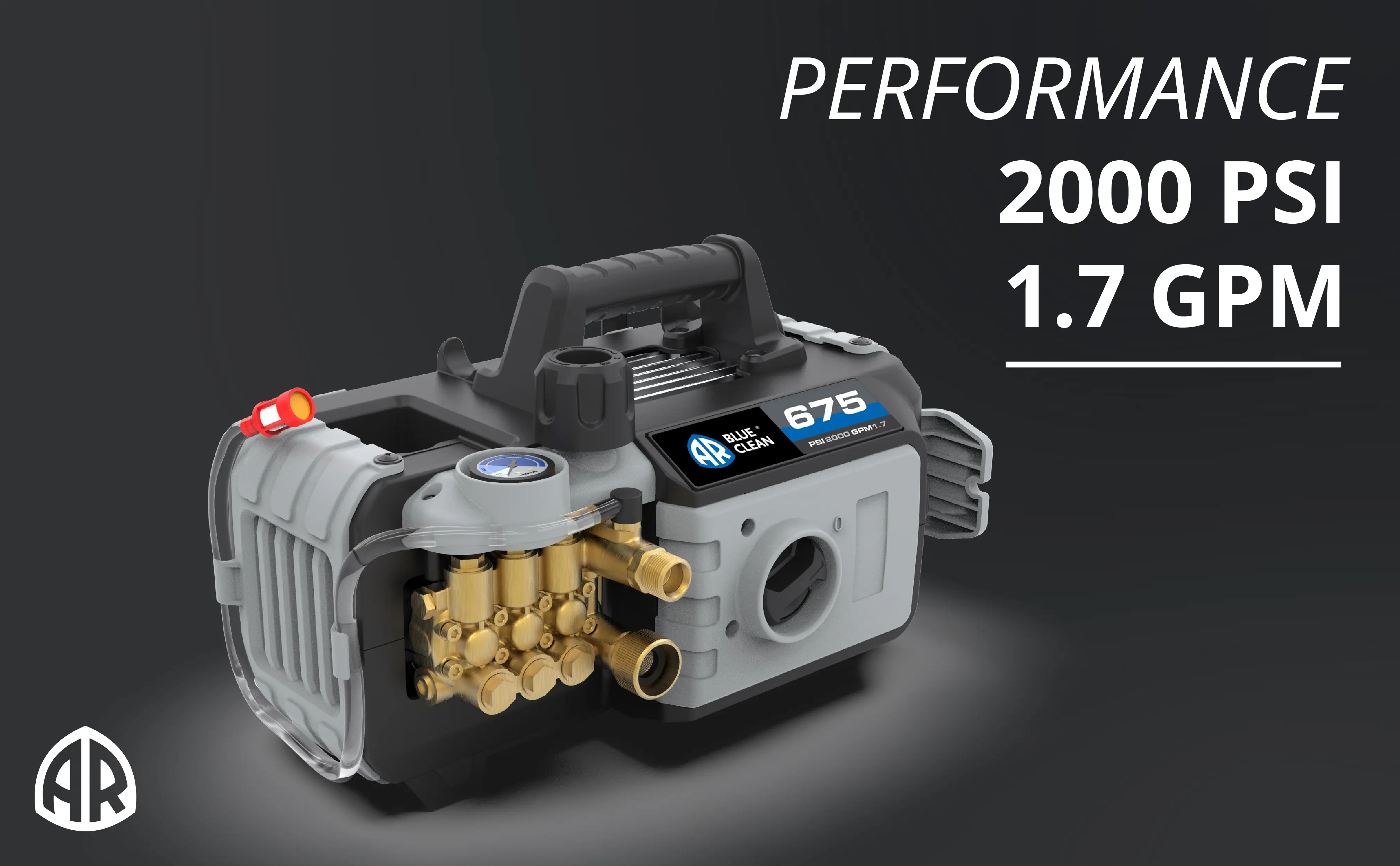 AR Blue Clean Pressure Washer AR675 GEN2 With Accessories - Image 8