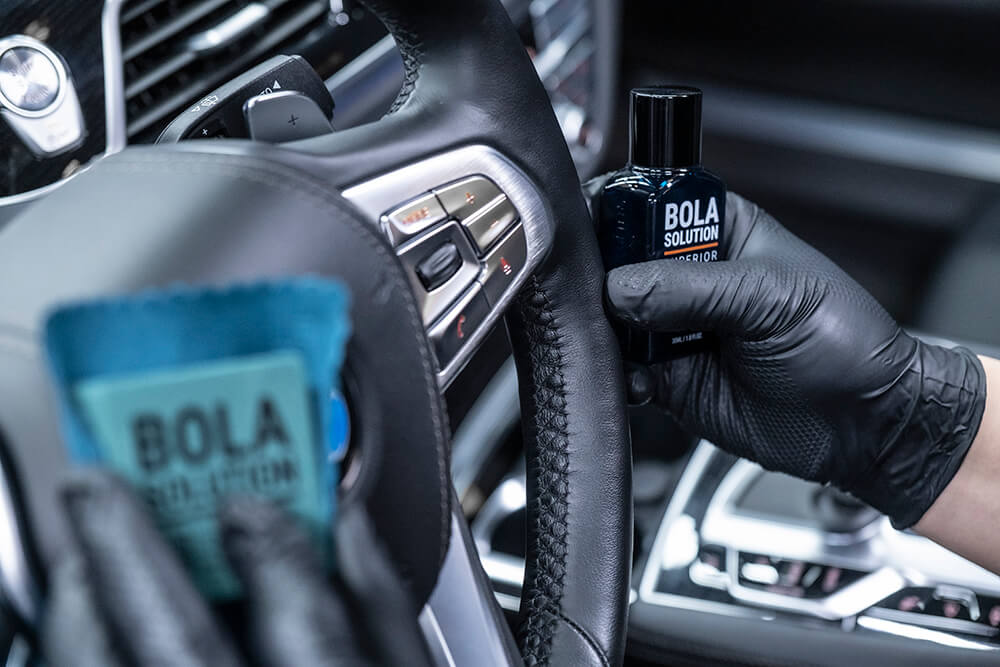 BOLA SOLUTION Nobel Shield TAN Leather Coating 30ml - Image 5