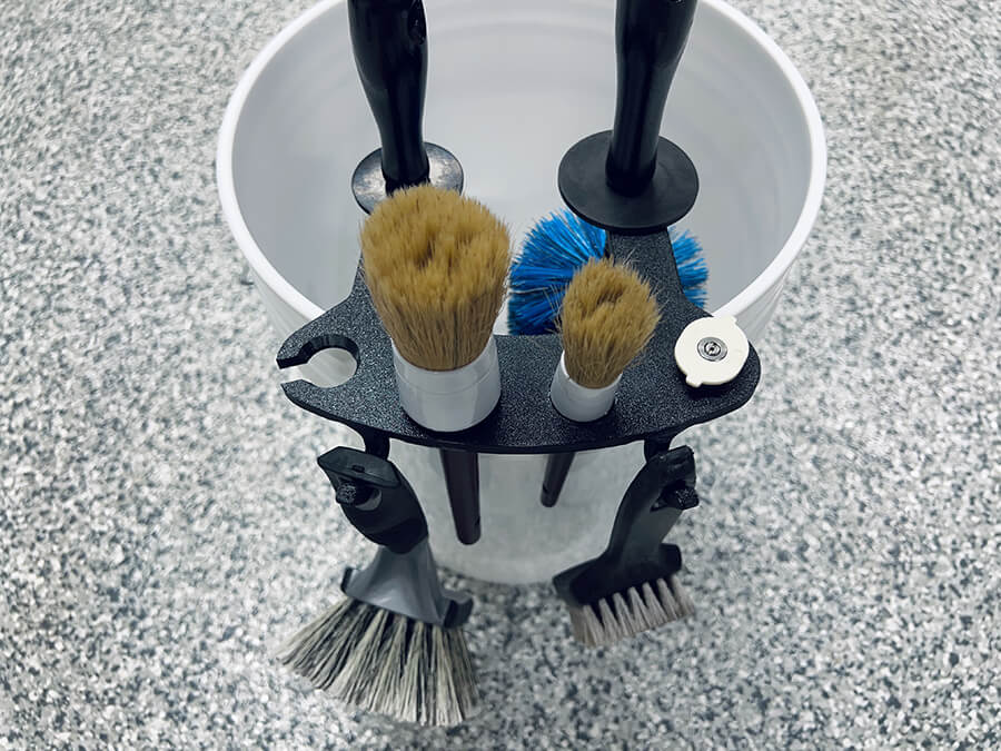 Bucket Caddy The Wheel, Tire, & Detailing Brush Holder Mount - Image 7