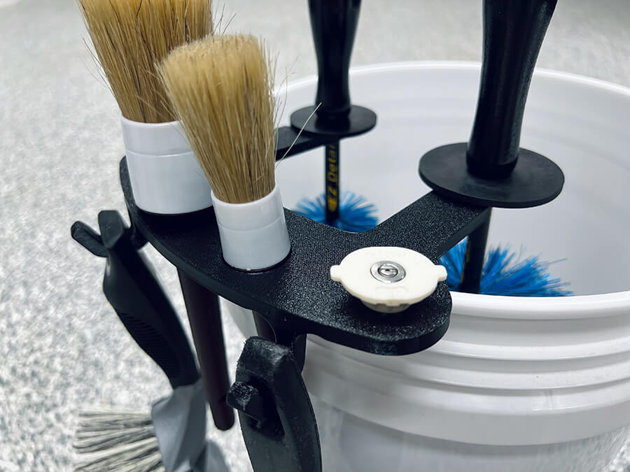 Bucket Caddy The Wheel, Tire, & Detailing Brush Holder Mount - Image 9