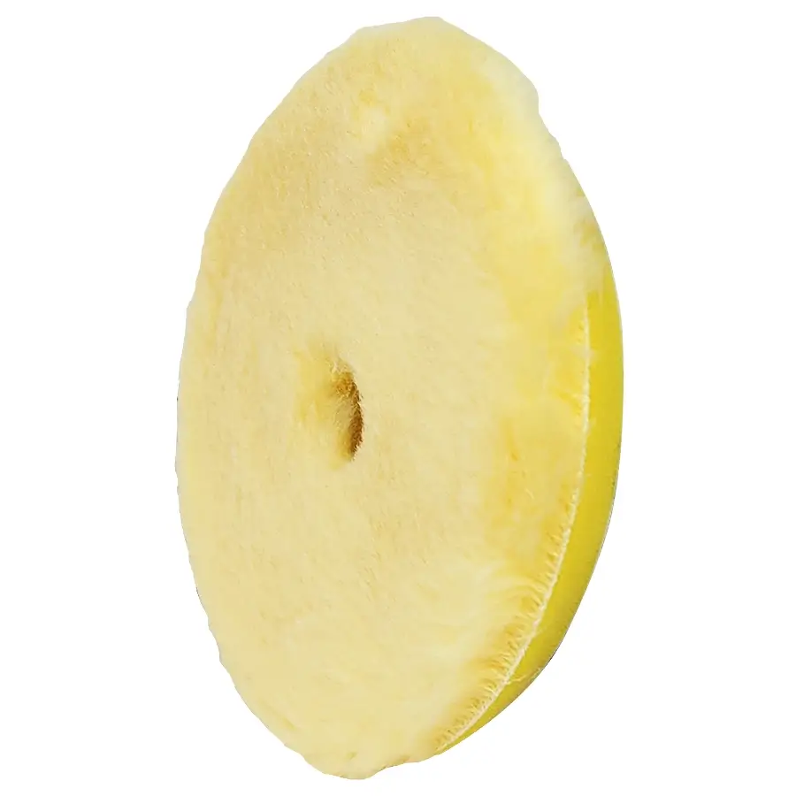 Buff and Shine URO Wool Yellow Polishing Pad