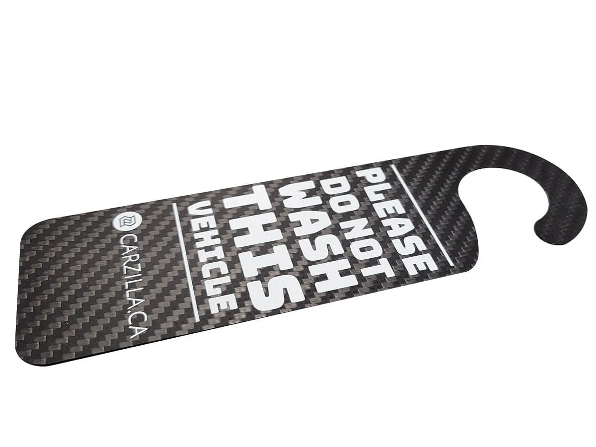 Carbon Fiber Do Not Wash Hanger - Image 4
