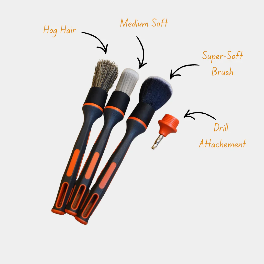 Carscope Deluxe Detailing Brush Set - Image 2
