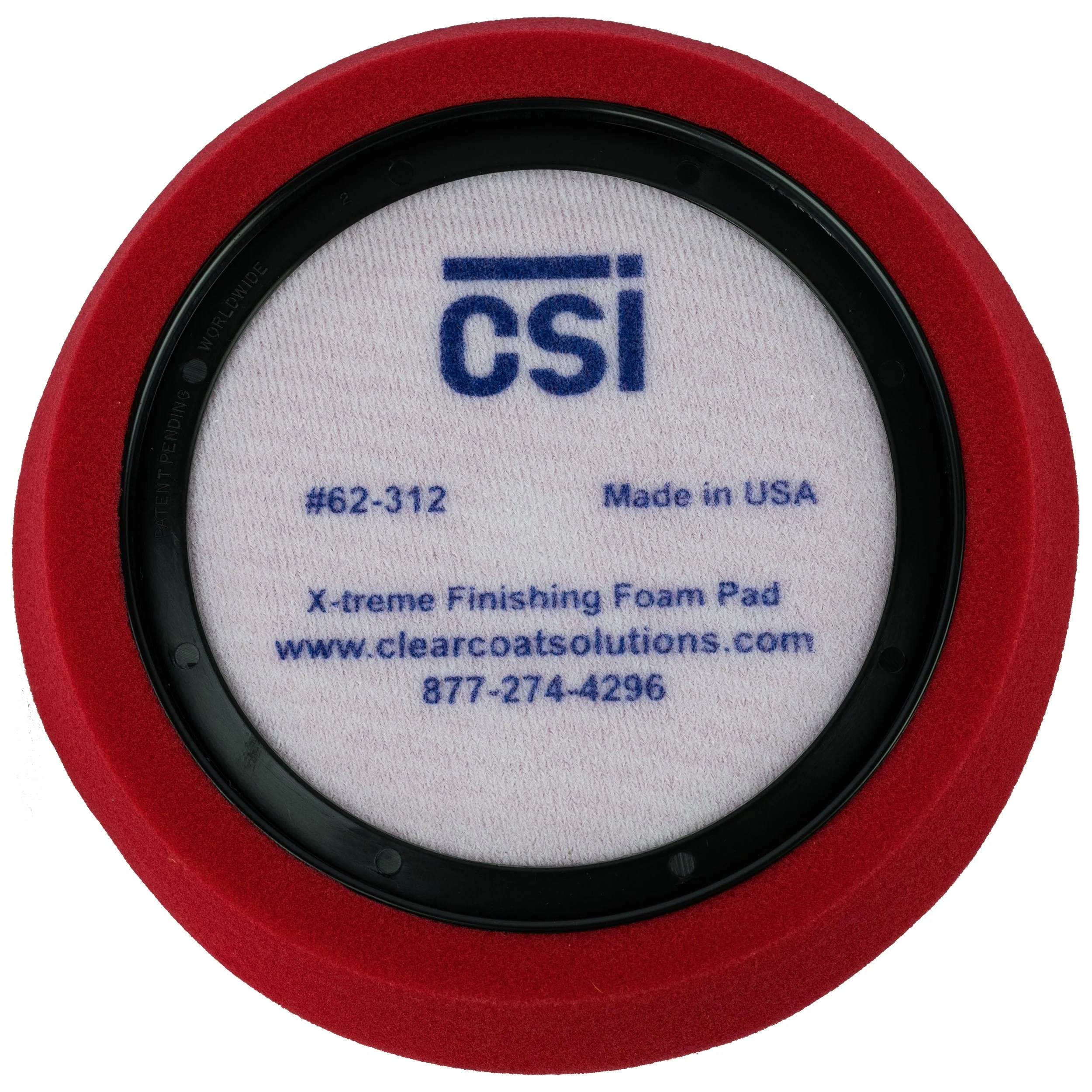 CSI X-Treme Red Finishing Pad