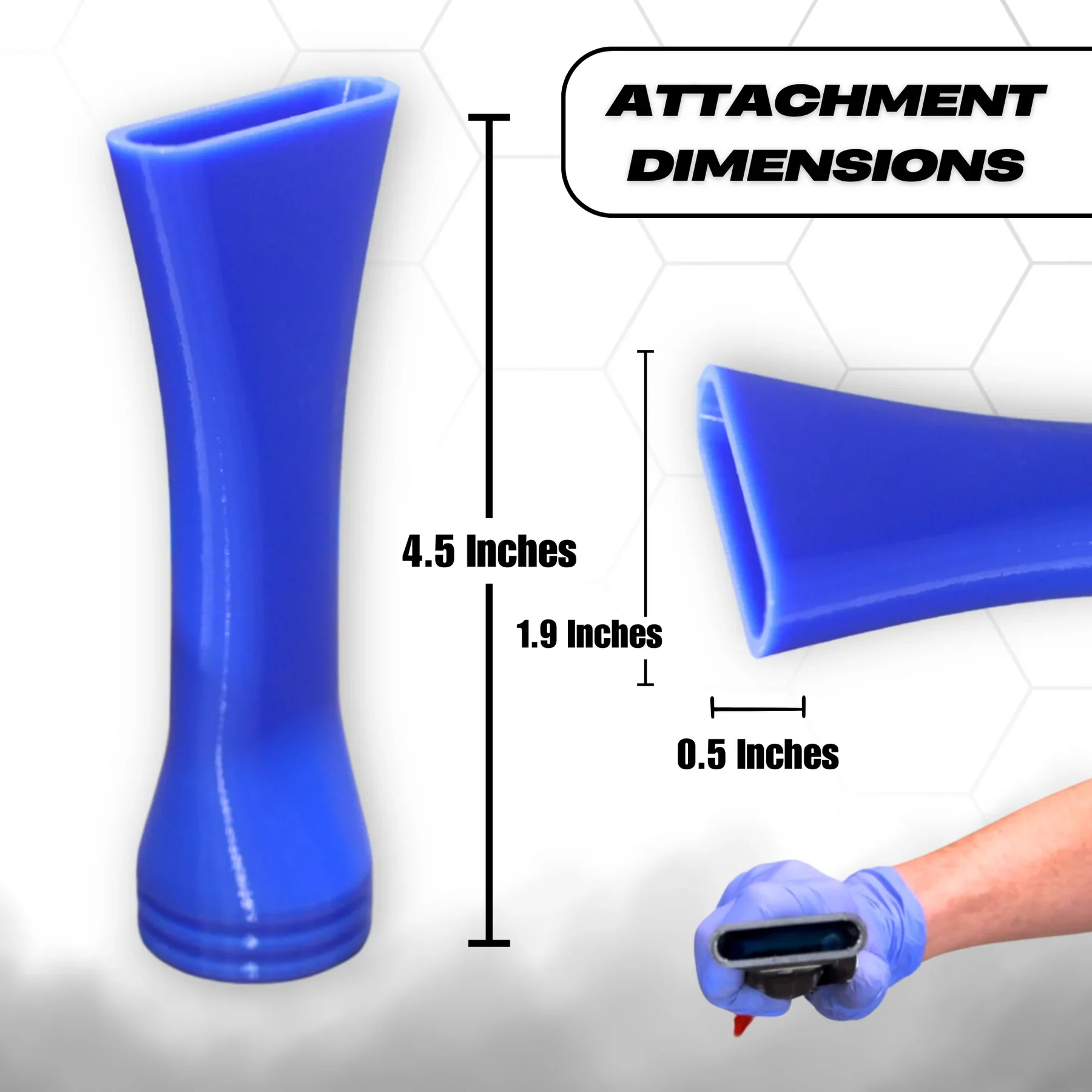 Detail Demon Air Pulse Crevice Attachment for the Tornador Mini Z-007 (2 Pack) DDAPC2 - Image 6
