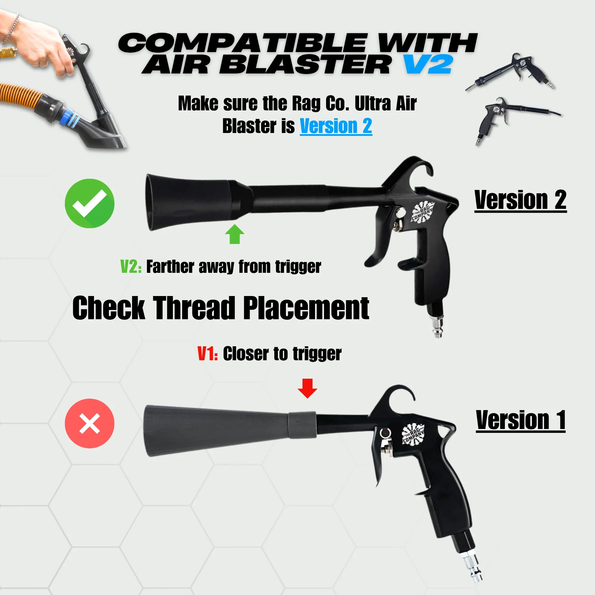 Detail Demon AIR+VAC Attachment for TRC Air Blaster V2 & Mini (DDAVORC2) - Image 5