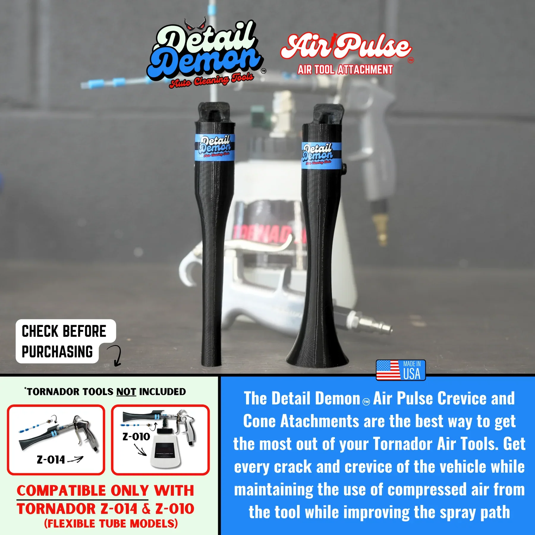 Detail Demon Cone and AP Crevice Pack For Z-014 Z-010 (DDAPCRPKZ1410) - Image 6