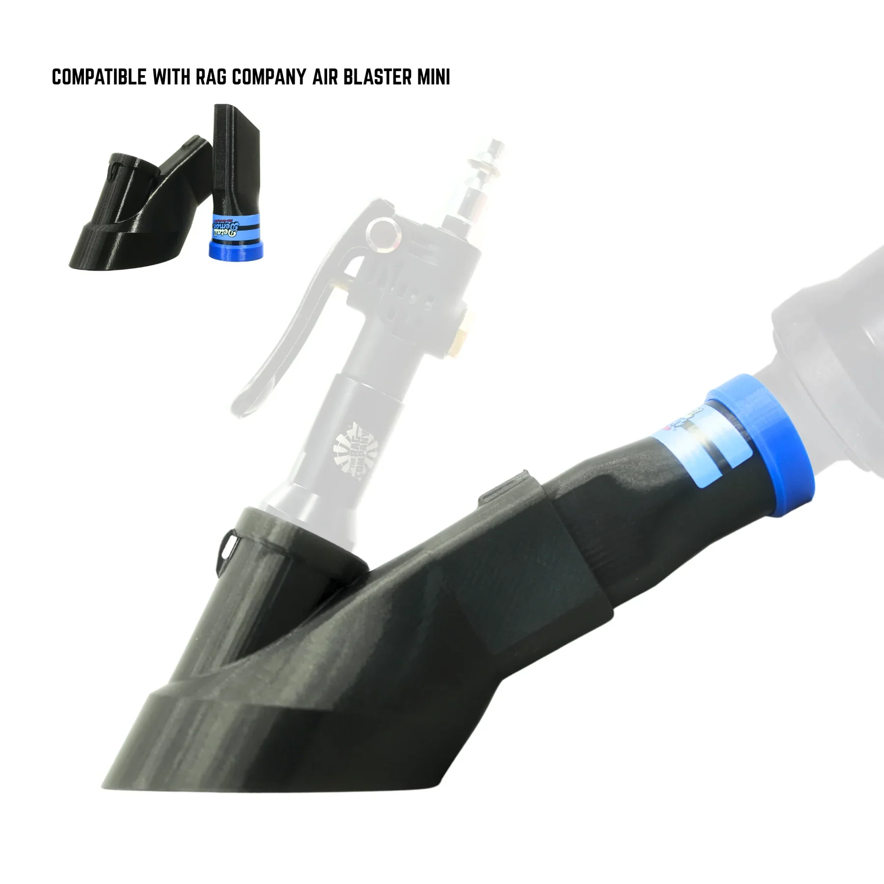 Detail Demon Crevice Air+Vac Oval Attachment for TRC Ultra Air Blaster Mini DD-CVAV-O-RC