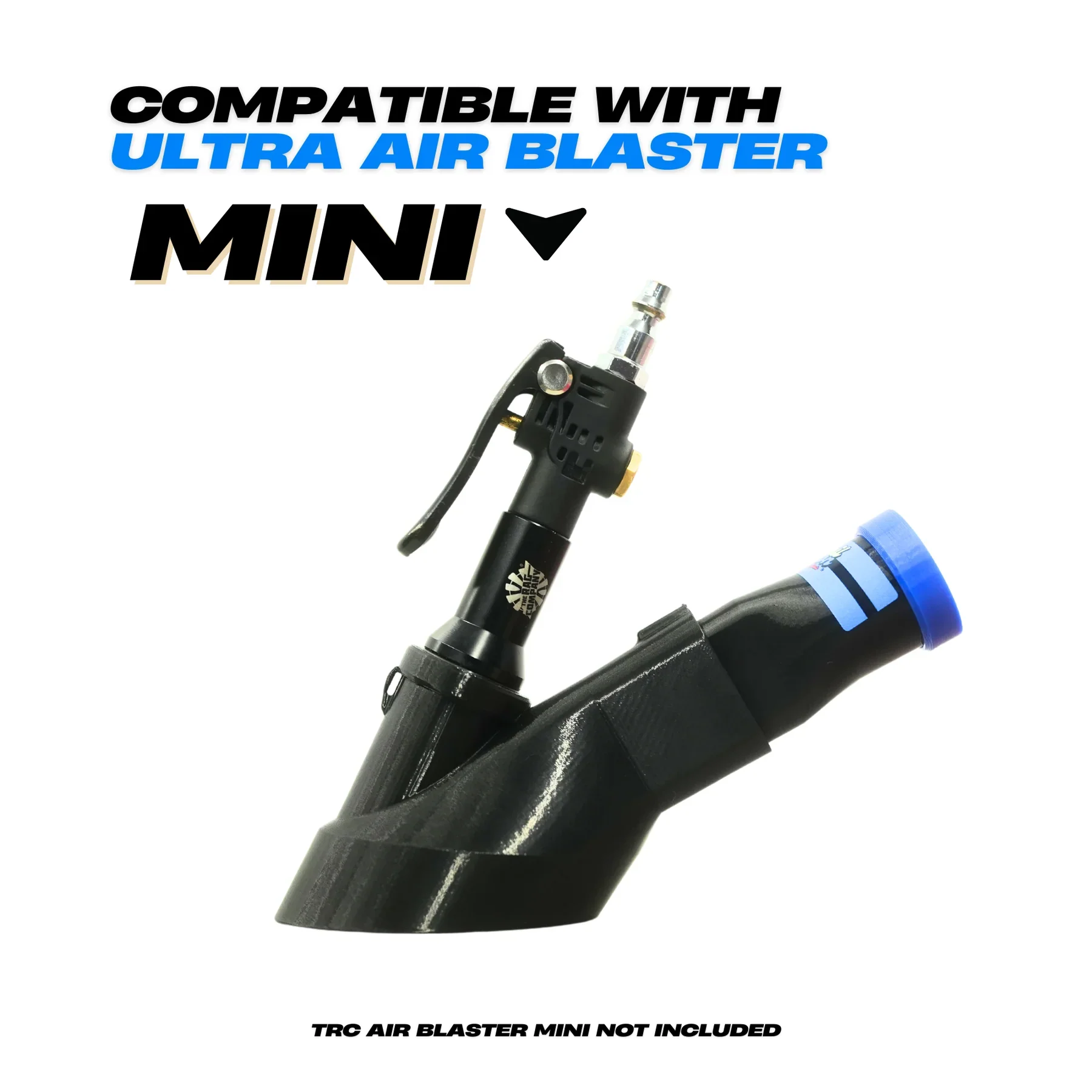 Detail Demon Crevice Air+Vac Oval Attachment for TRC Ultra Air Blaster Mini DD-CVAV-O-RC - Image 2