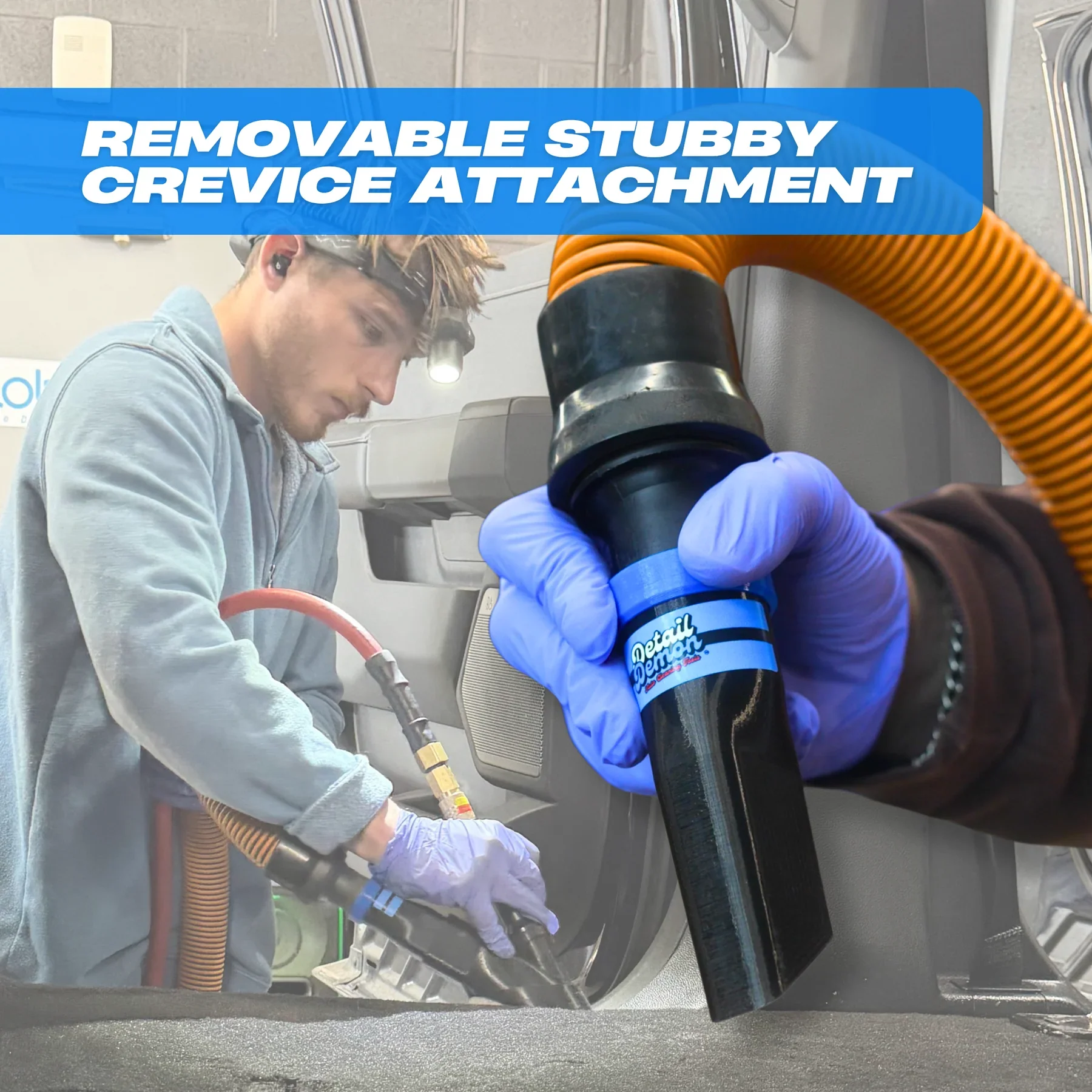 Detail Demon Crevice Air+Vac Oval Attachment for Tornador Mini Z-007 DD-CVAV-O-007 - Image 5