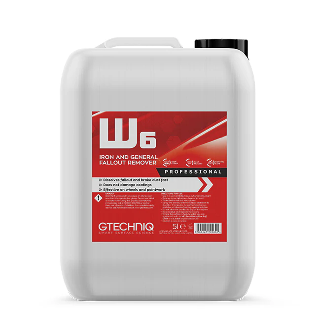 Gtechniq W6 Iron & General Fallout Remover 5L