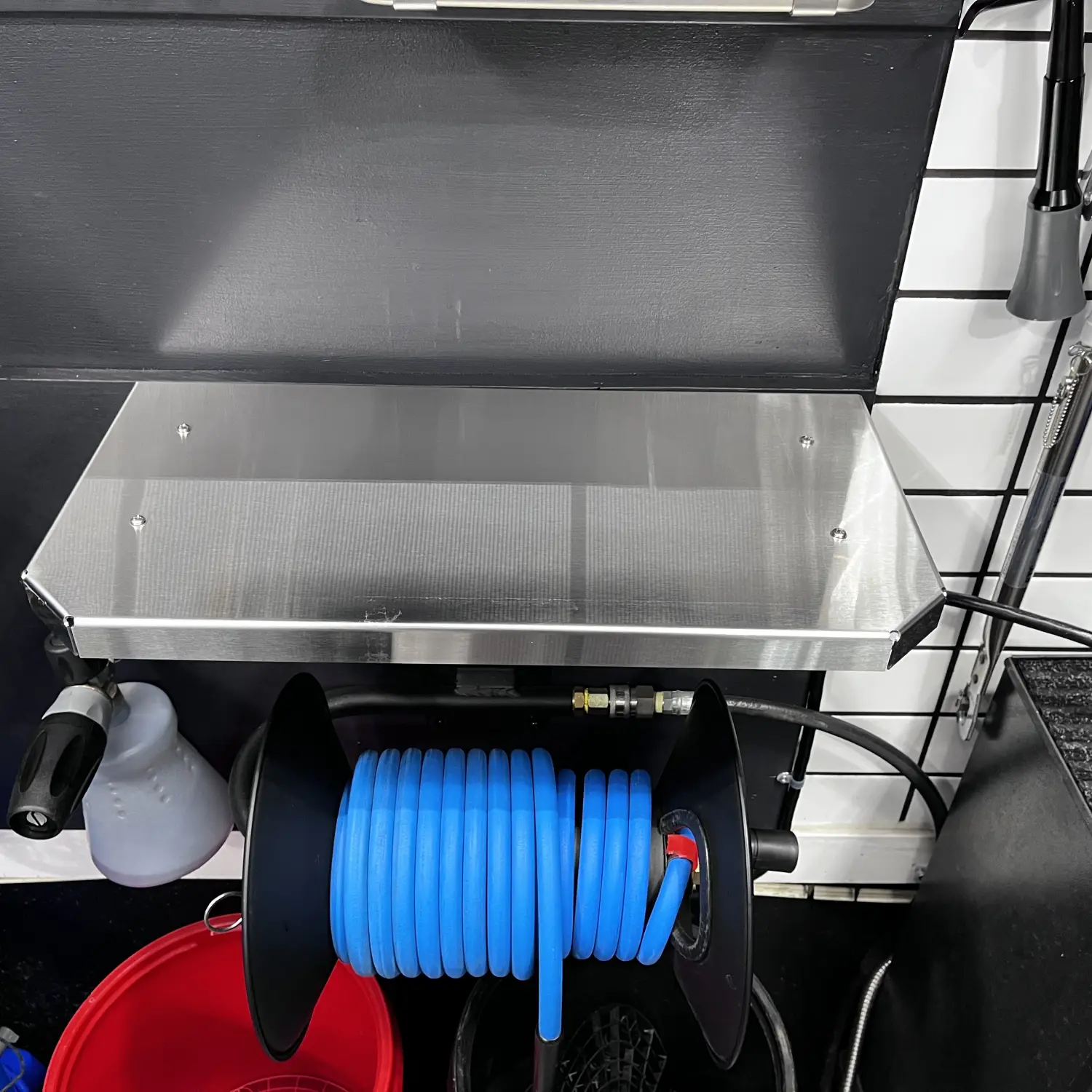 Gully's Garage Stainless Pressure Washer Shelf - Image 4