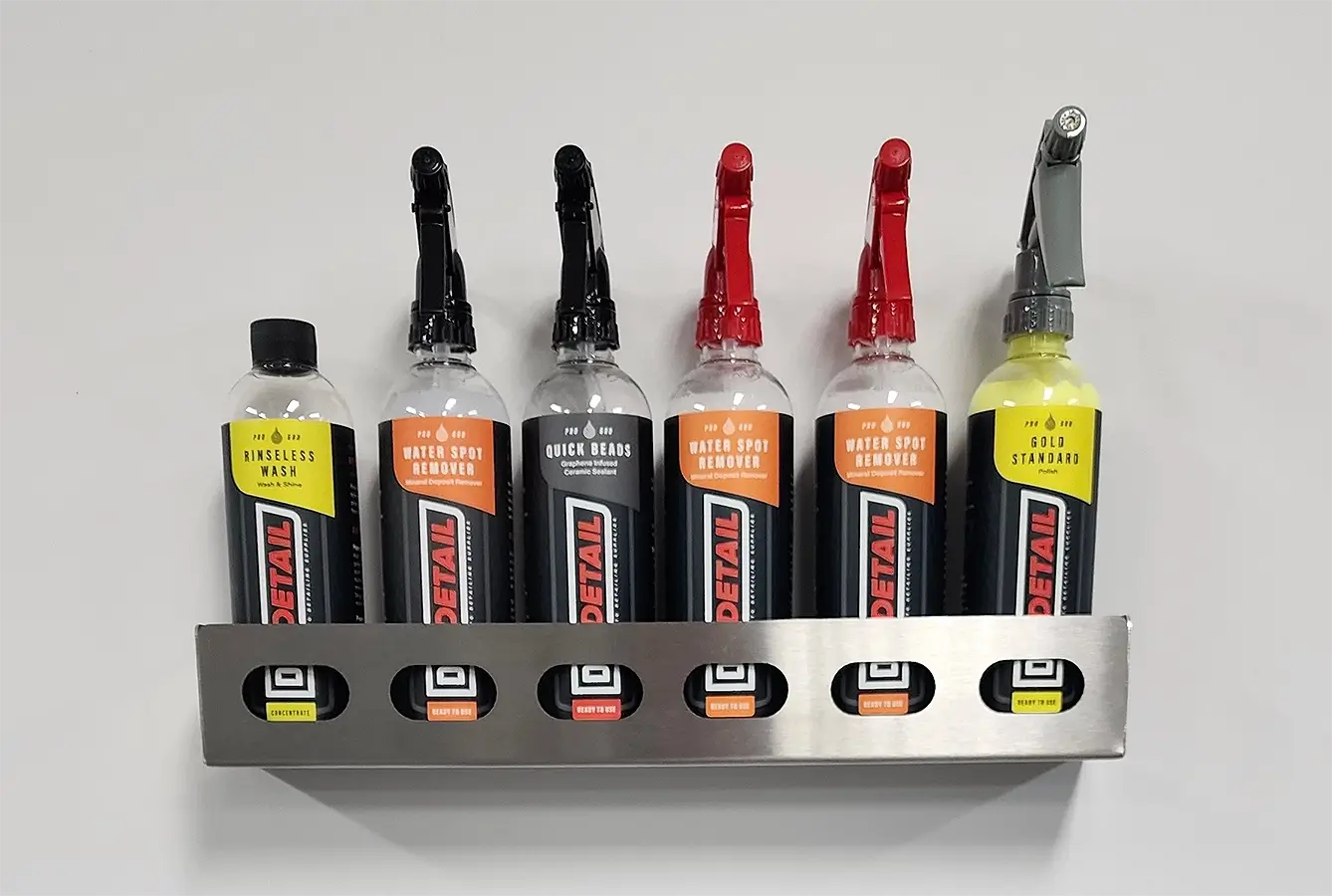 Gully's Garage Stainless Shelving for 16oz Bottles - Image 3