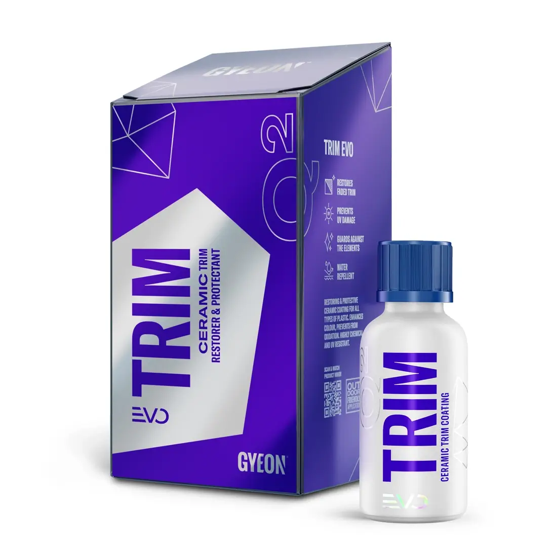 GYEON Q² Trim EVO Permanent Trim Restorer - Image 2