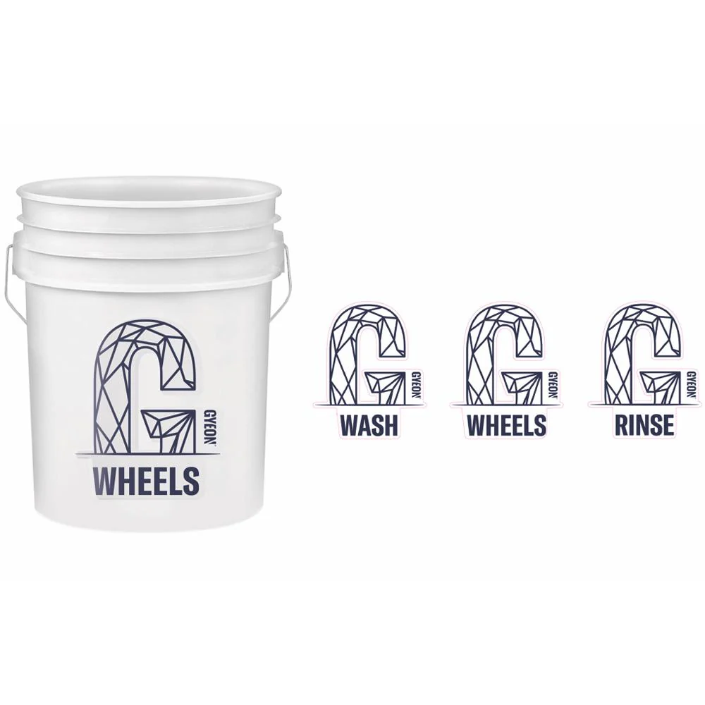 GYEON Wash Bucket Stickers Set