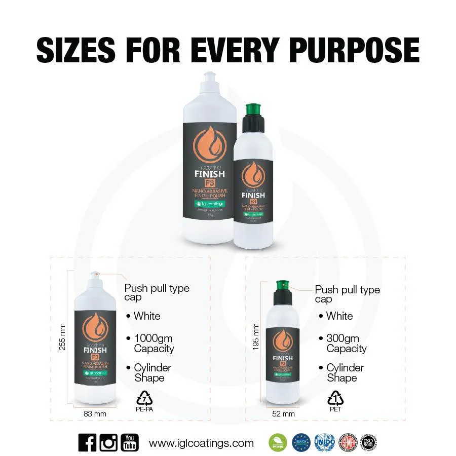 IGL ecoshine F3 Finish 1L - Image 3