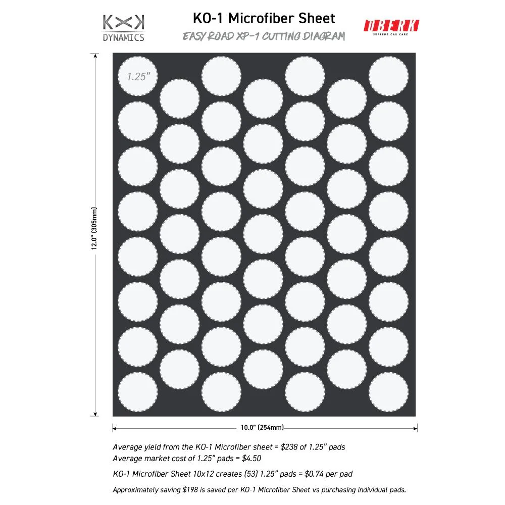 KXK Obserk Microfiber Sheet KO-1 (10 x 12") - Image 4