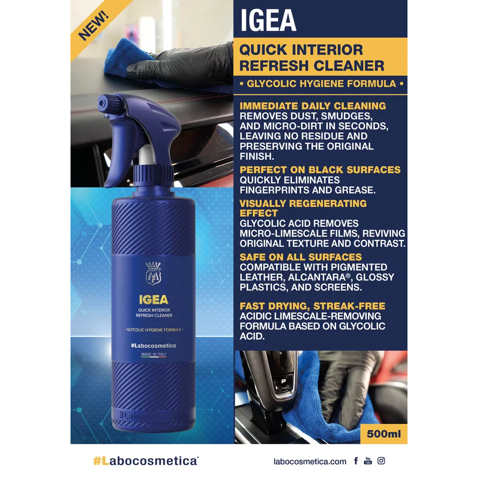 Labocosmetica IGEA Quick Refresh Interior Cleaner 500ml - Image 2