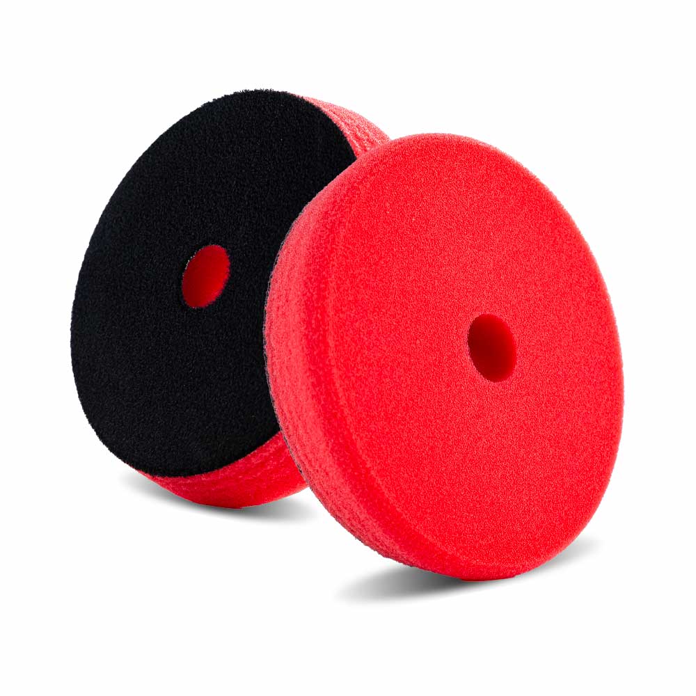 Lake Country Hybrid Force Pad System - Red Final Finishing Wax Pad 3.5", 5.5", 6.5" - Image 3
