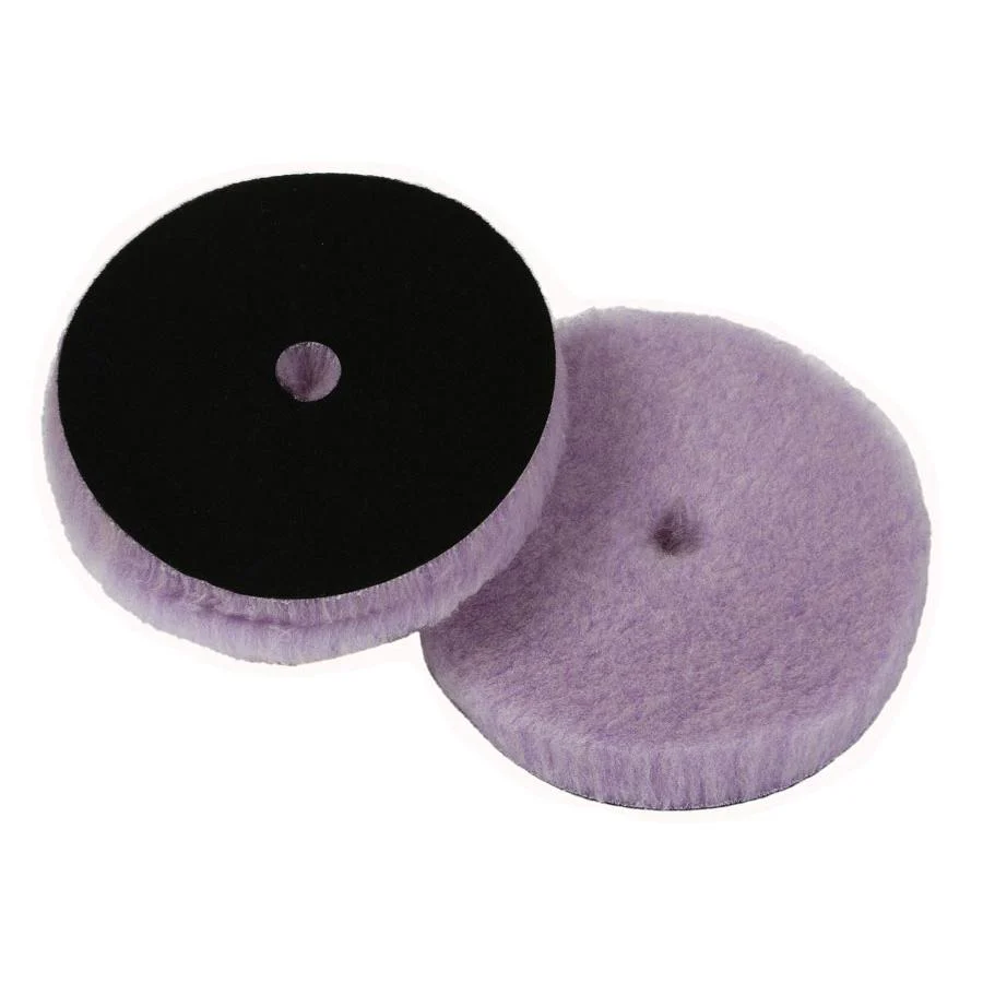 Lake Country Purple Foamed Wool Buffing/Polishing Pad 7.5"