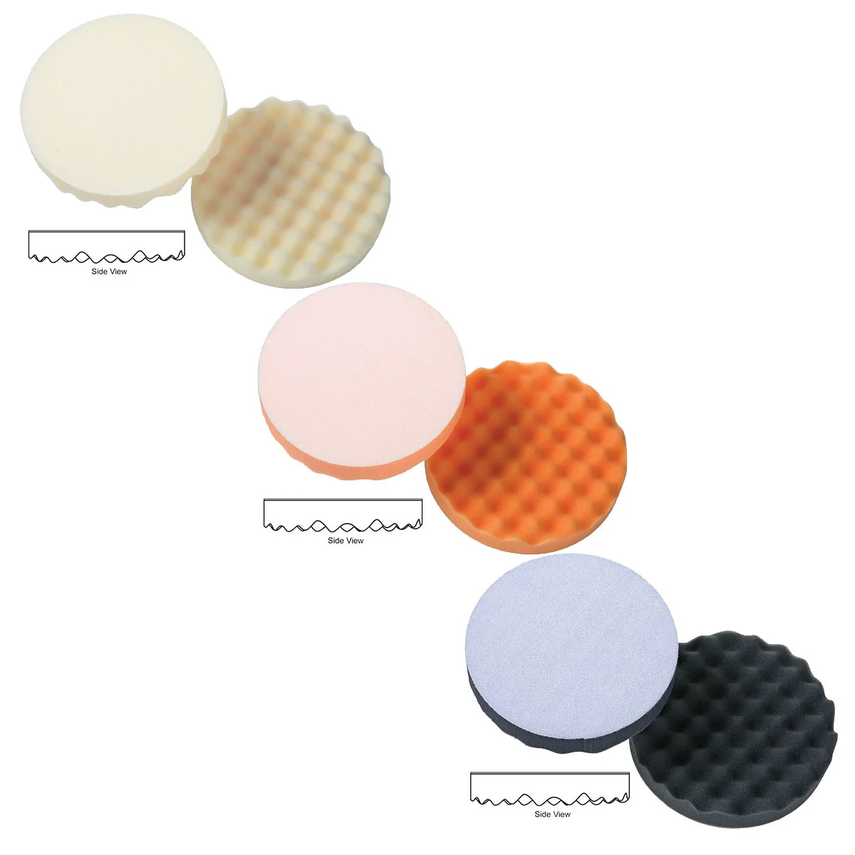 Lake Country Waffle Pro 3.5" (White, Orange, Black)
