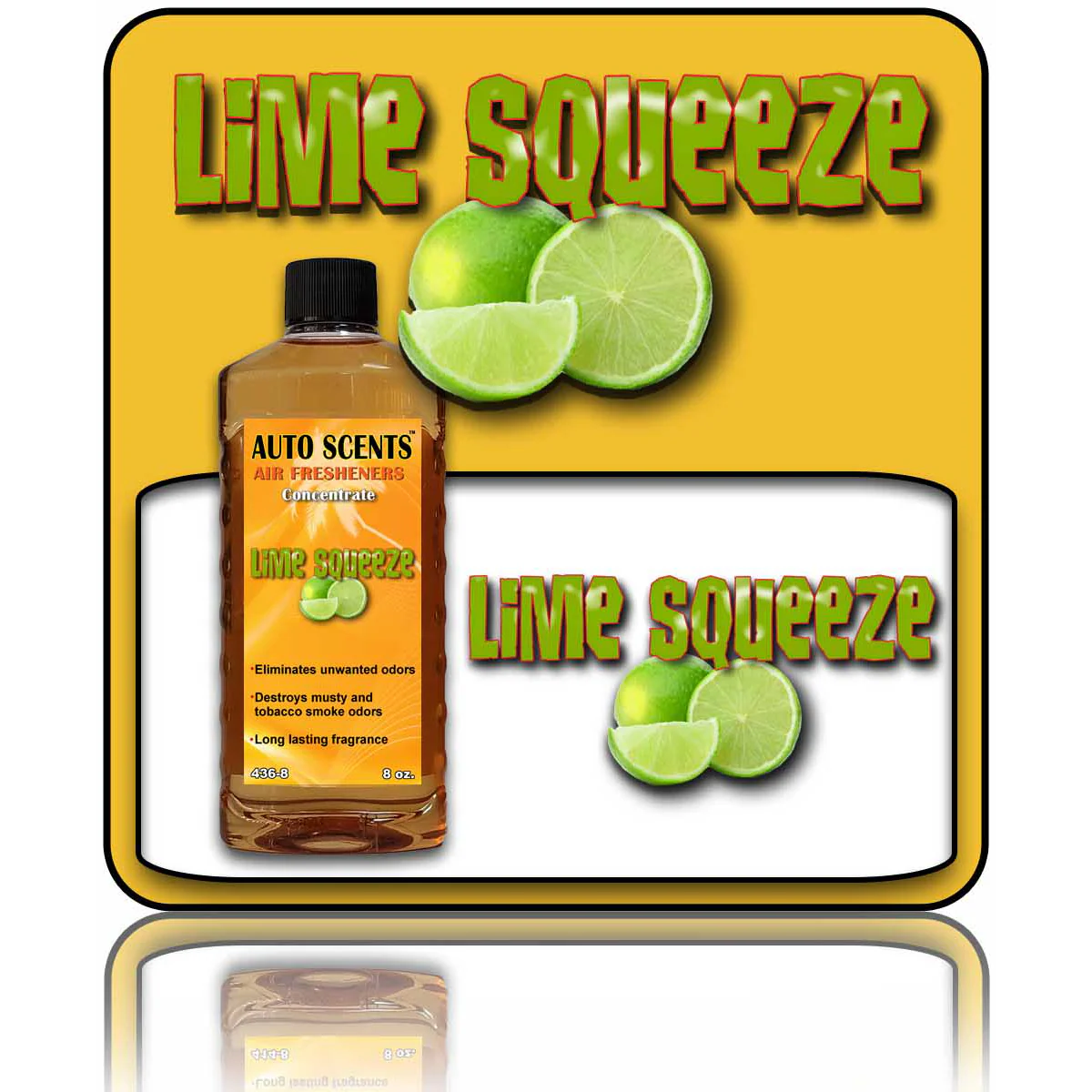 AutoScent Lime Squeeze Air Freshener Concentrate 8oz