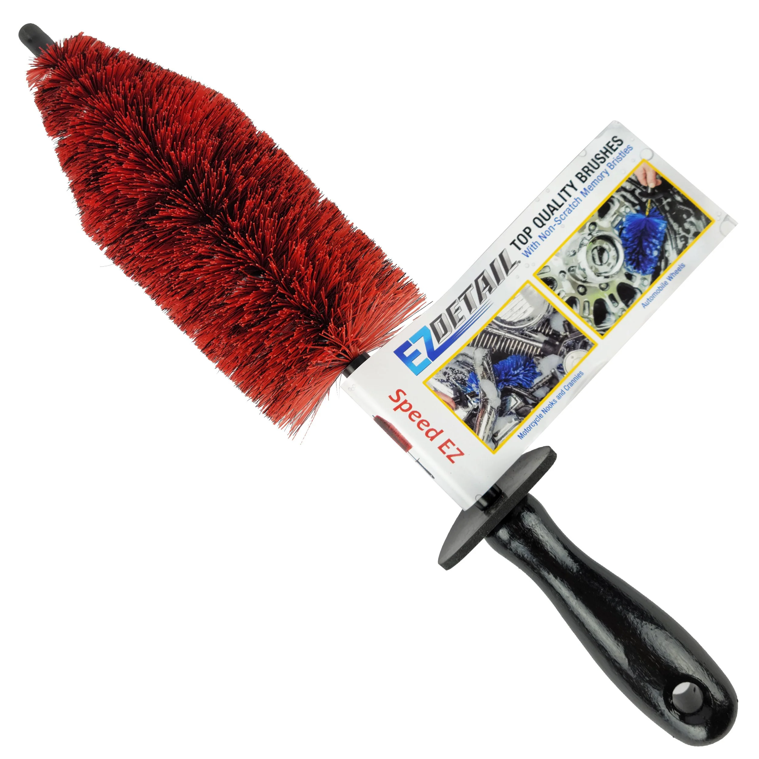Little EZ Wheel Brush (Red, Blue)
