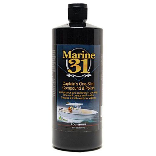 Marine 31 Captain’s One-Step Compound & Polish 32oz