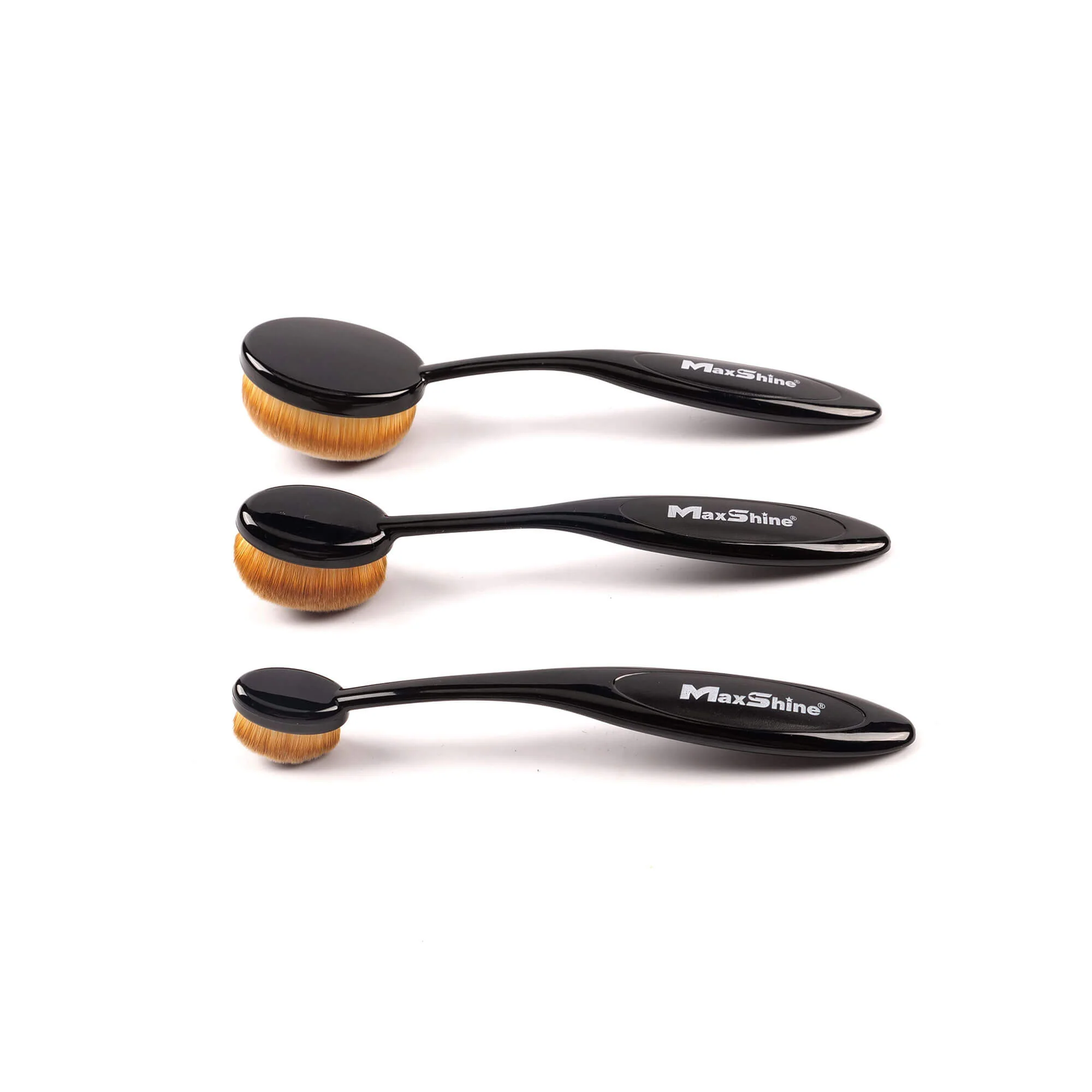 Maxshine Rounded Brush Combo 3pc Pack