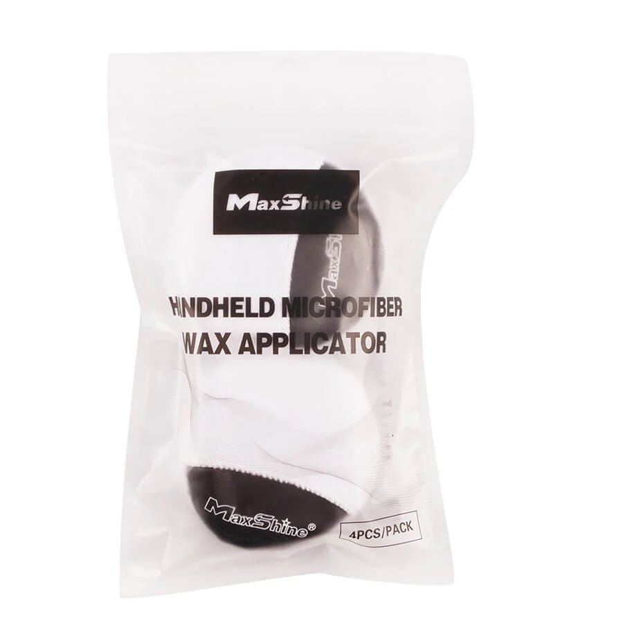 Maxshine Microfiber Coating/Wax Applicator 4pk - Image 3
