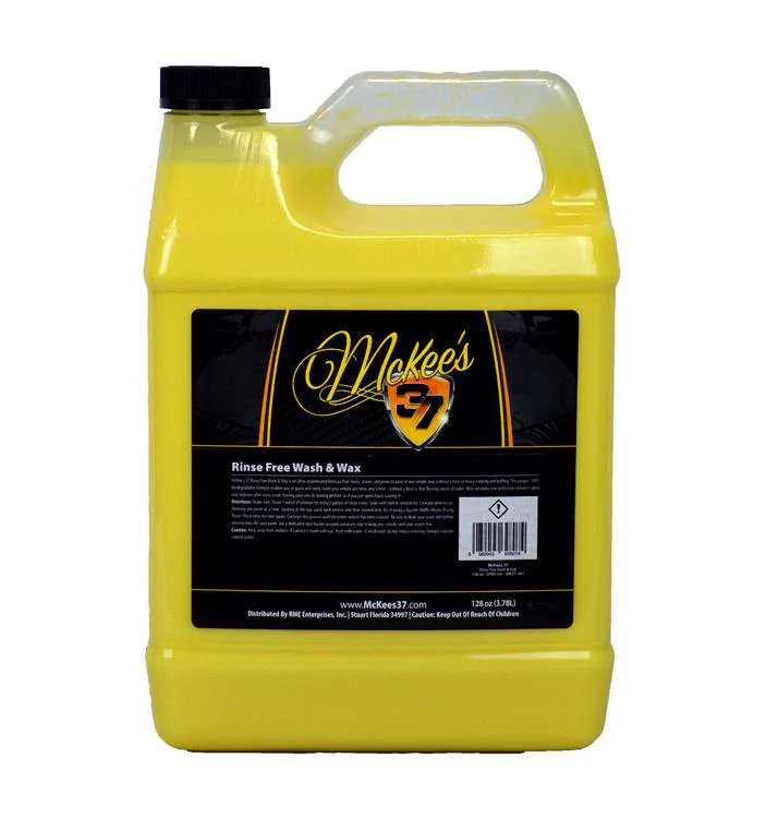 McKee's 37 N914 Rinse Free Wash & WAX 128oz