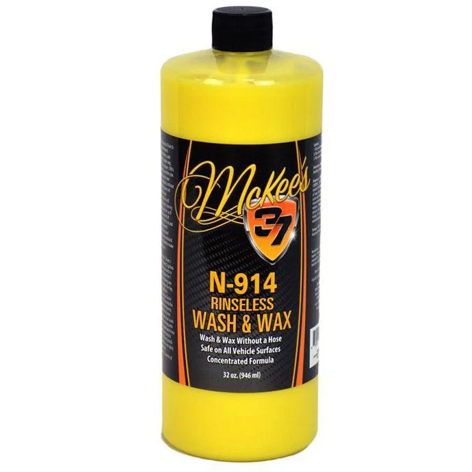 McKee's 37 N914 Rinse Free Wash & WAX 32oz