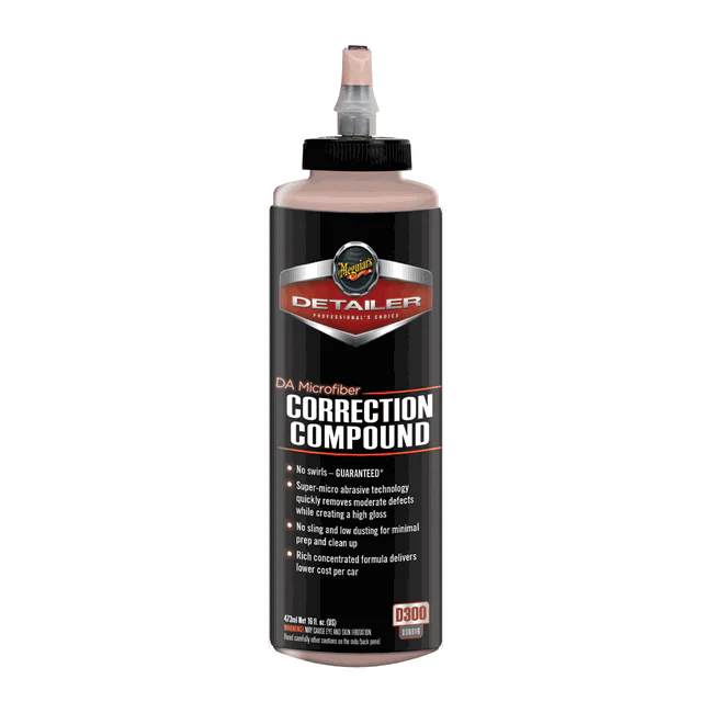 Meguiar's D300 DA Microfiber Correction Compound 16oz