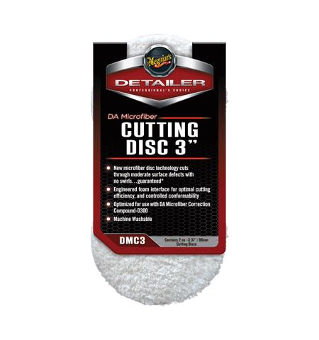 Meguiars DMC3 DA Microfiber Cutting Pads, 3 inches DMC3 (2 pack)