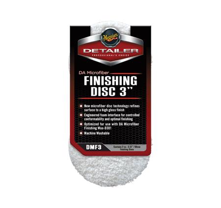 Meguiars DMF3 DA Microfiber Finishing Pads, 3 Inches (2 pack)