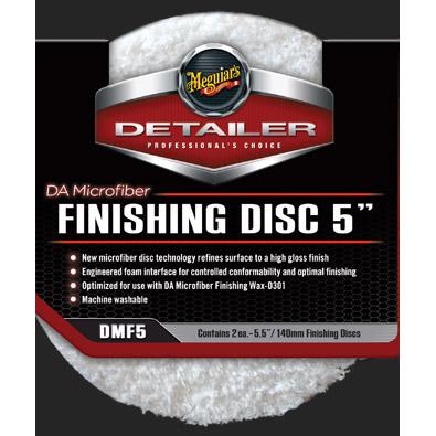 Meguiar's DMF5-DA Microfiber Finishing Pad 5" 2-Pack