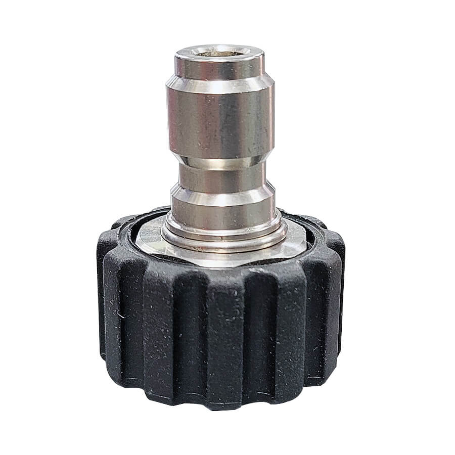 OG Mosmatic T304 SS M22 Female (14mm) to 3/8" QD Plug 50.904