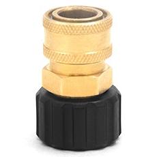 MTM 3/8" QC Brass Coupler x M22 F 15mm Twist Coupler 24.5005 (15mm)
