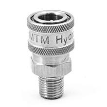 MTM Hydro 1/4" Male NPT Stainless Quick Coupler 24.0062