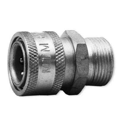 MTM Hydro M22 15mm x 3/8th Stainless QC Coupler 24.5022