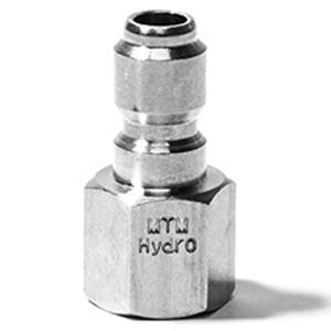 MTM Hydro Stainless Steel 1/4" QC Female Plug 24.0079