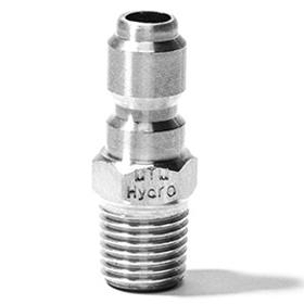 MTM Hydro Stainless Steel 1/4" QC Male Plug 24.0080