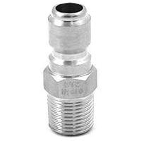 MTM Plated Steel QC 3/8 MPT 24.0076
