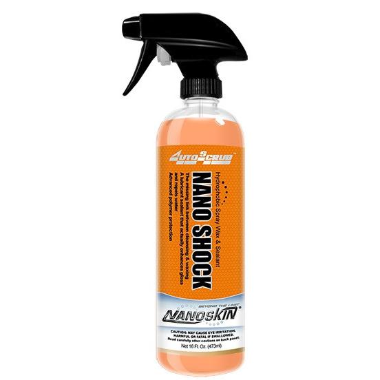 NANO SHOCK Hydrophobic Spray Wax & Sealant 16oz