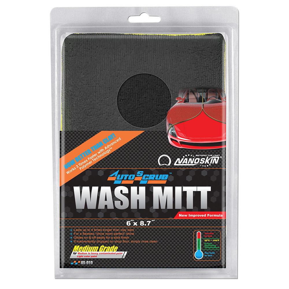 NANOSKIN AUTOSCRUB Wash Mitt 6" x 8.7" Medium Grade