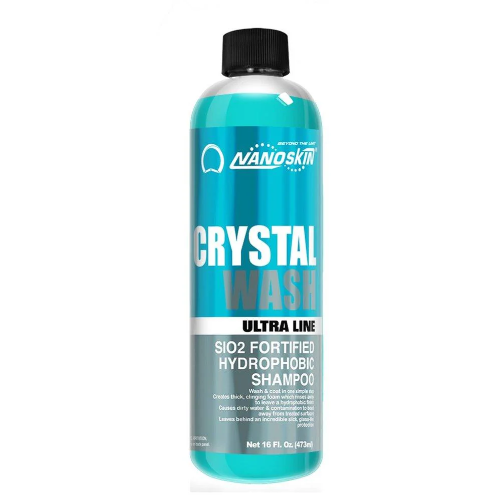 Nanoskin CRYSTAL WASH SiO2 Fortified Hydrophobic Shampoo 16oz