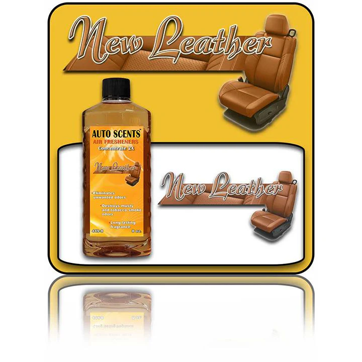 AutoScent New Leather Air Freshener Concentrate 8oz