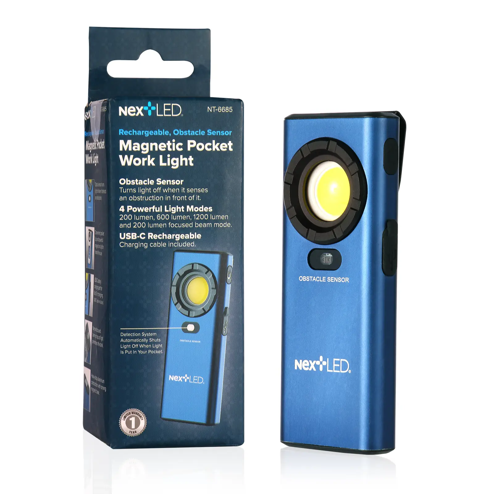 NextLED Pocket Task Light with Obstacle Sensor NT-6685